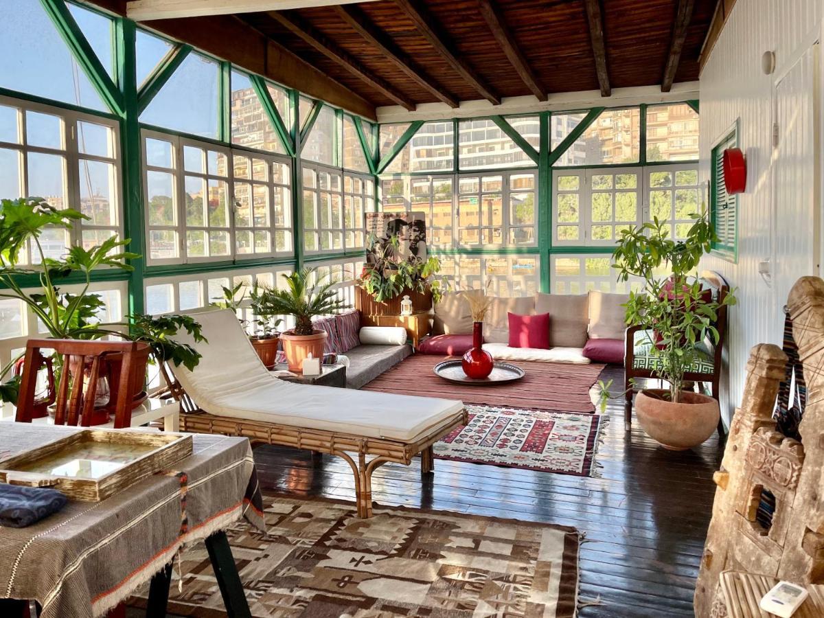 Houseboat65 - Historic Home On The Nile - Central Кайро Екстериор снимка