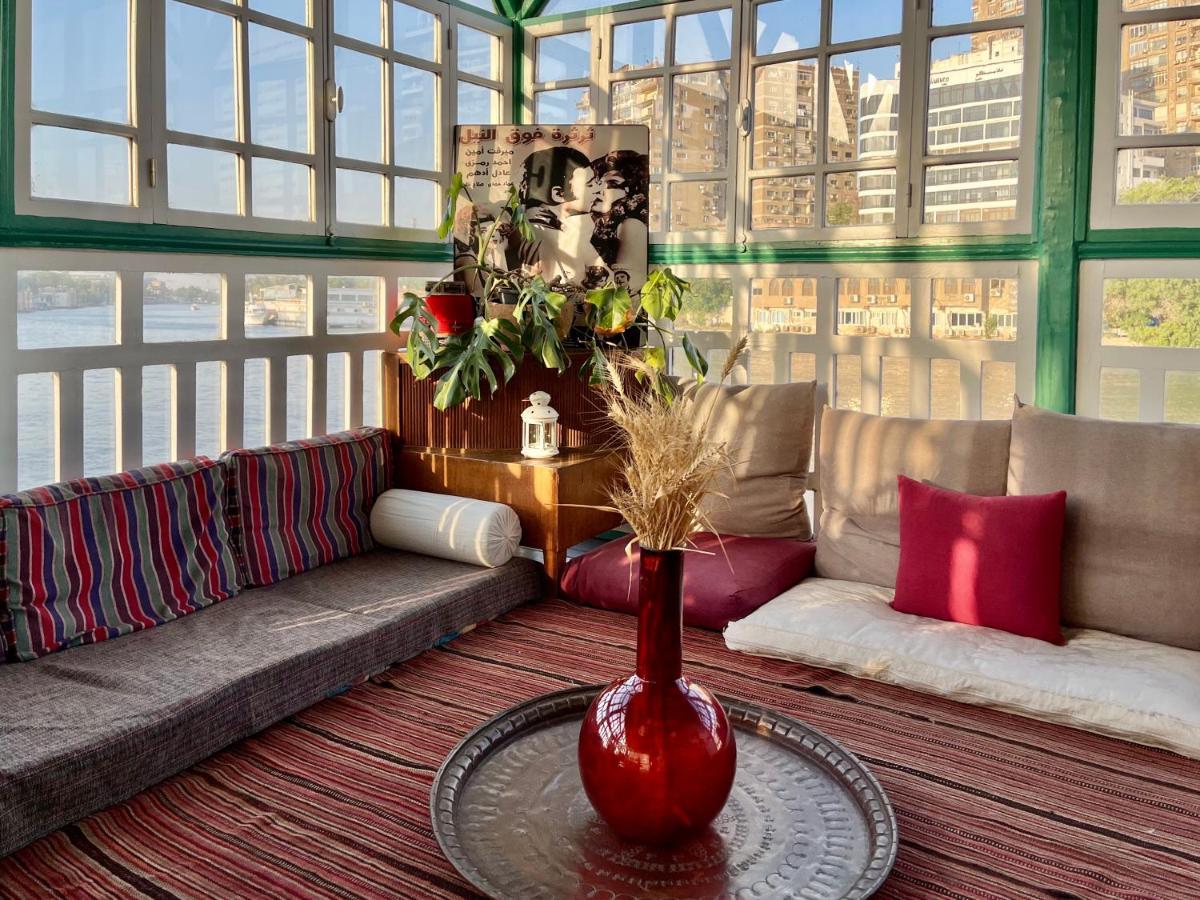 Houseboat65 - Historic Home On The Nile - Central Кайро Екстериор снимка
